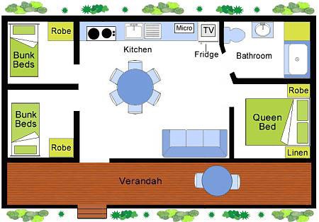 3br family layout