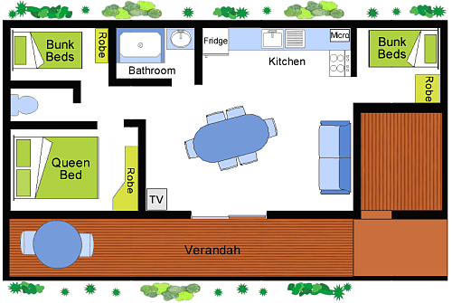 3br villa floorplan